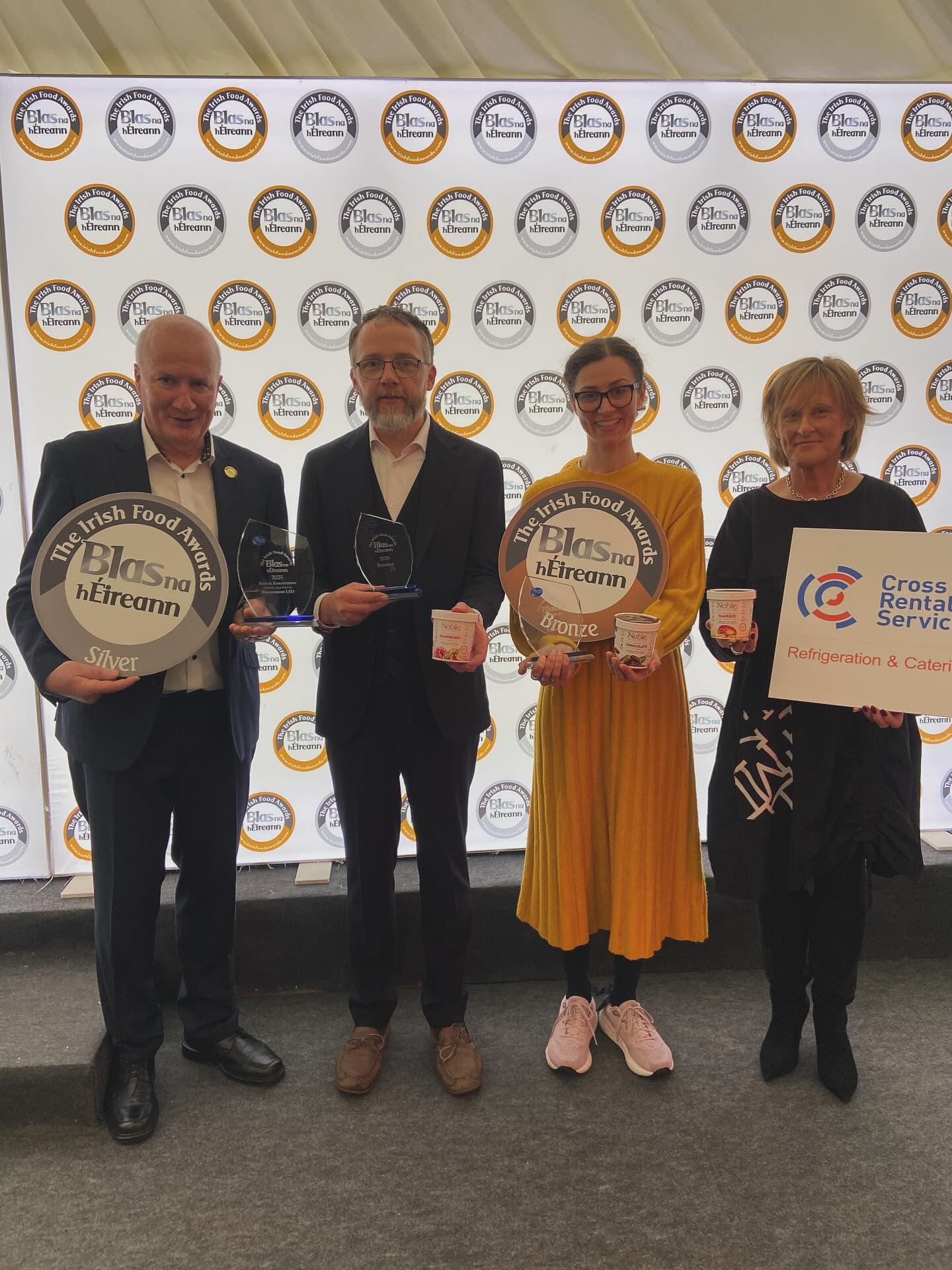 Noble Wins at Blas na hEireann Irish Food Awards