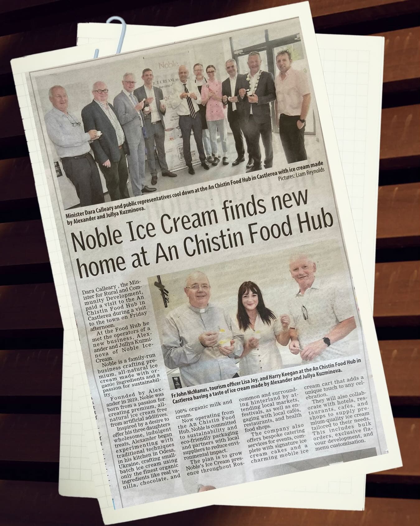 Noble Opens at An Chistin Food Hub in Castlerea