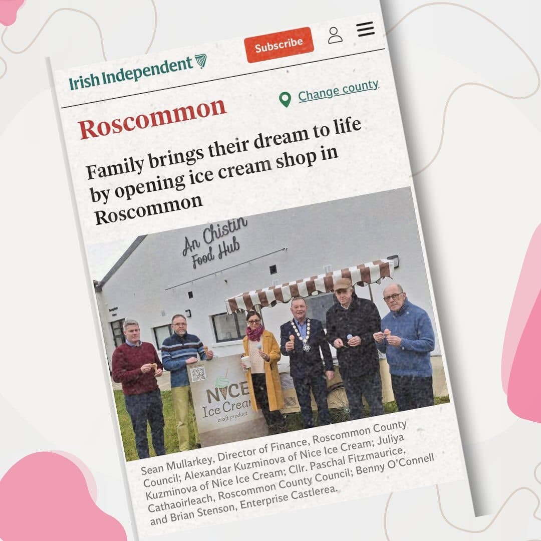Noble Featured in the Irish Independent