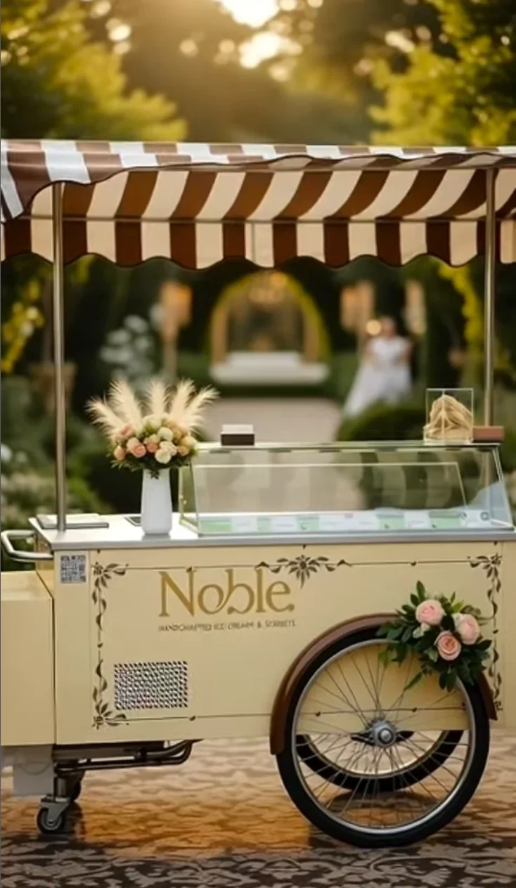 Noble gelato cart